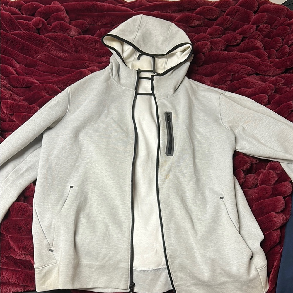 Old Navy Grey Zip Up Fleece
